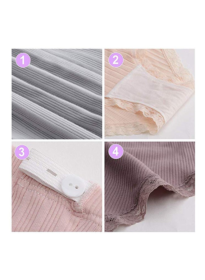 Better Look - 4-Piece Maternity Underwear Wo Over Bump Maternity Panties Multicolour - Image 1