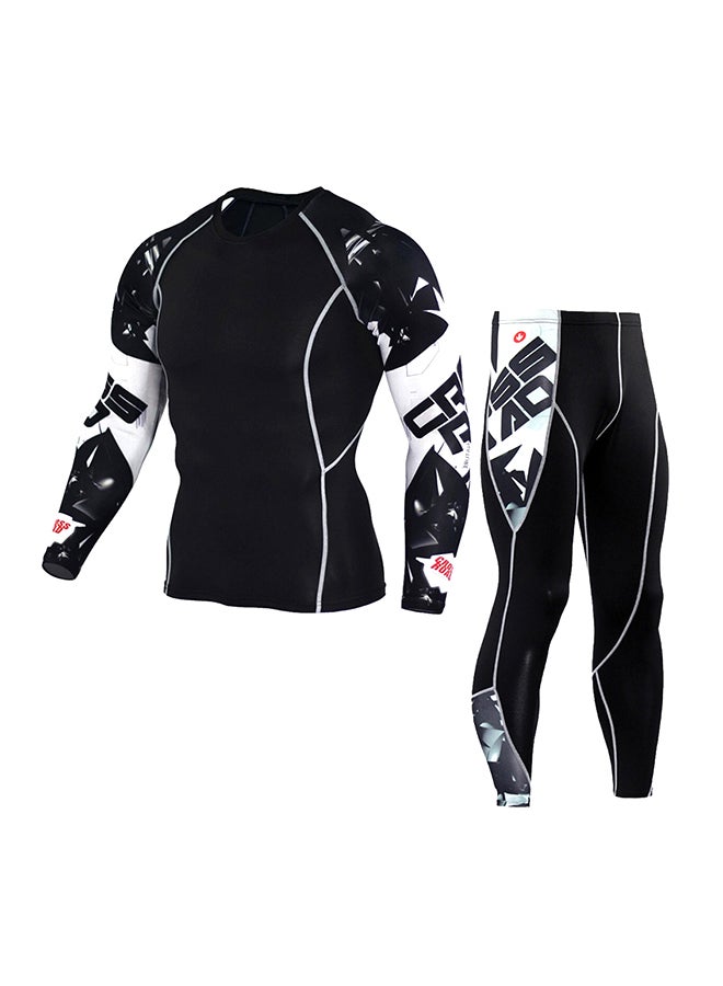 Activities Outdoor Sports Sets Tight Stretch Black  - Image 1