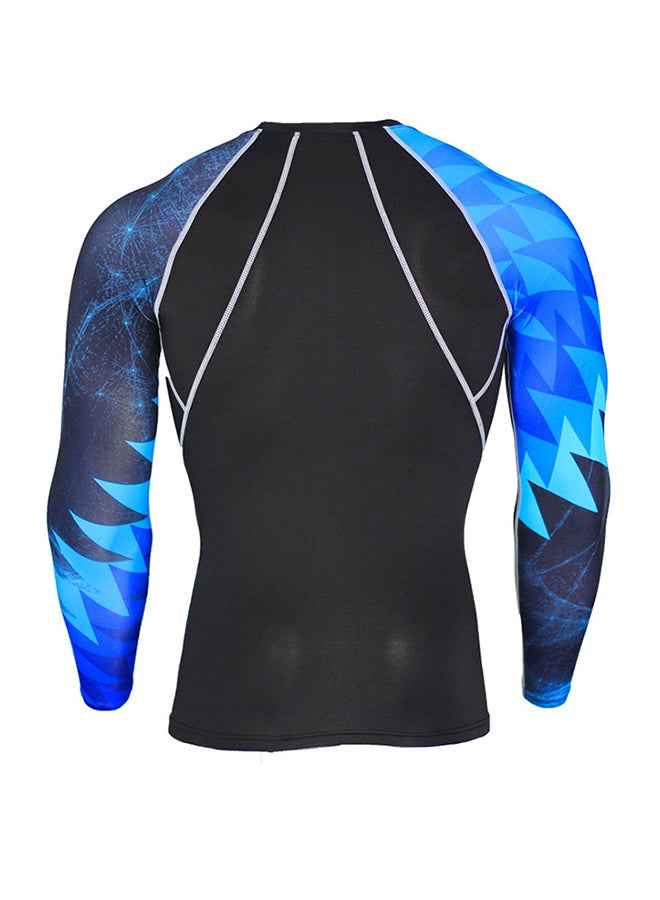 Winter Outdoor Activities Tight Printing Jacket Multicolour  - Image 2
