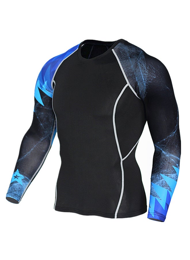 Winter Outdoor Activities Tight Printing Jacket Multicolour  - Image 3