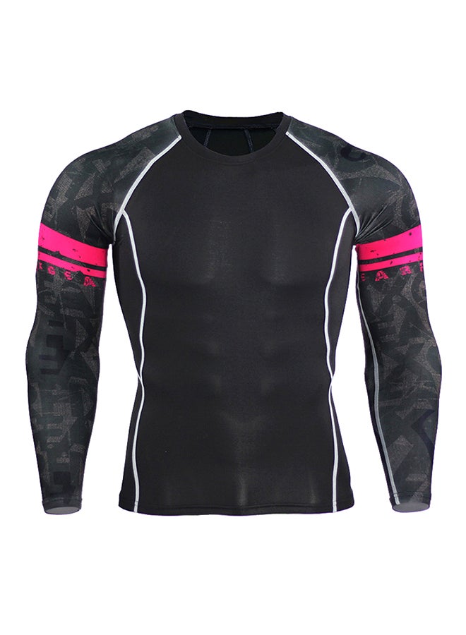 Winter Outdoor Activities Tight Printing Jacket Multicolour  - Image 1