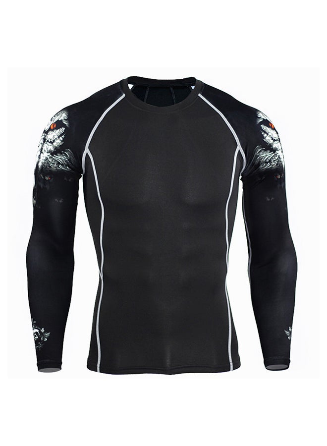 2-Piece Sports Suit Set Jade Black - Image 2