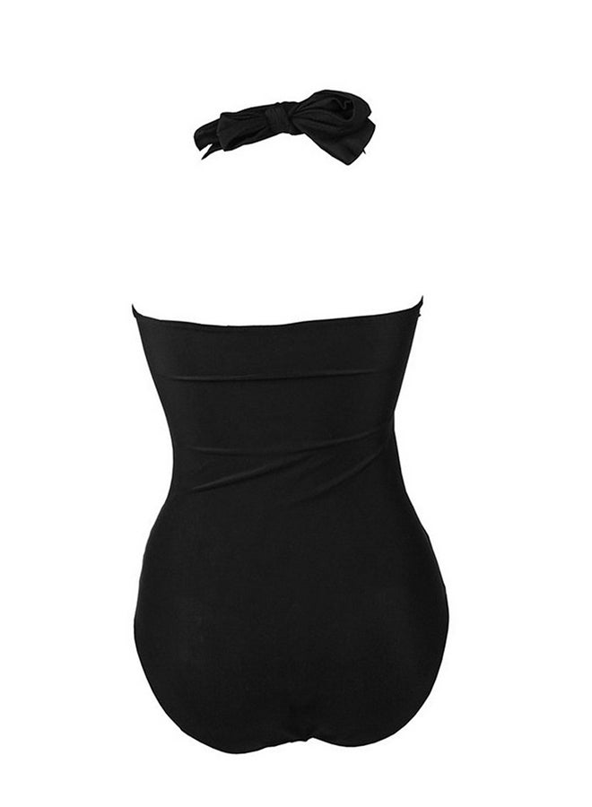 Generic - Vintage Push Up Swimsuit Black - Image 1