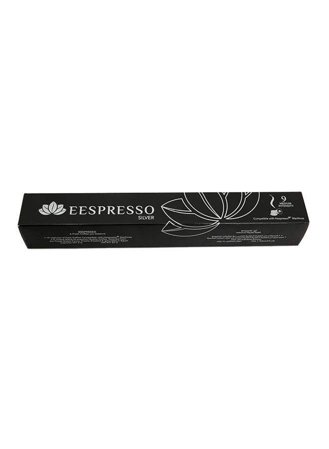 E ESPRESSO - Capsules Compatible With Nespresso Machines Intensity 9 Espresso 55grams Pack of 10 - Image 1