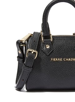 pierre cardin Handbag With Leather Chain Black  - Image 3