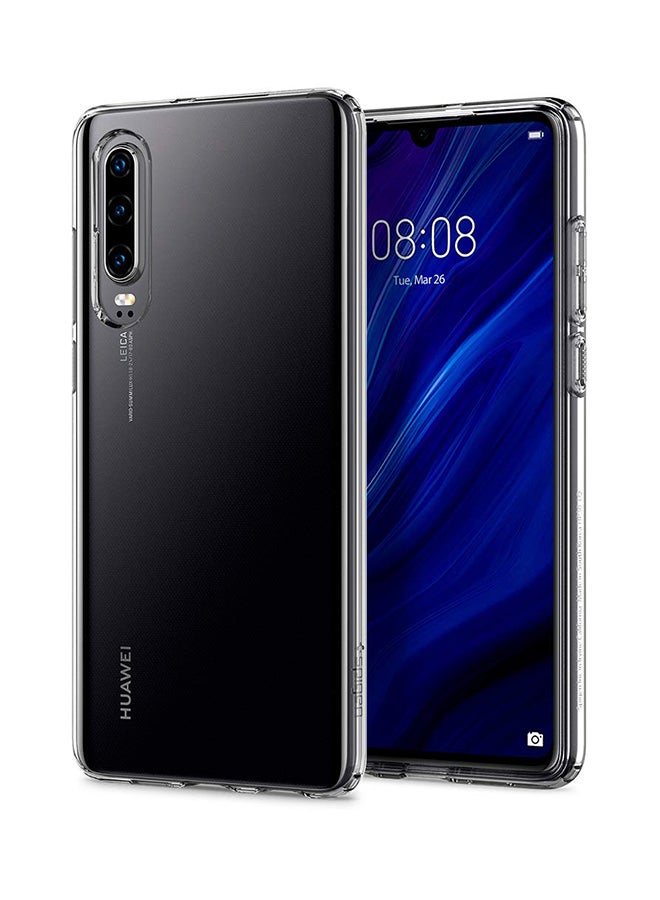 Spigen - Liquid Crystal Case Cover For Huawei P30 6.1Inch Crystal Clear - Image 1