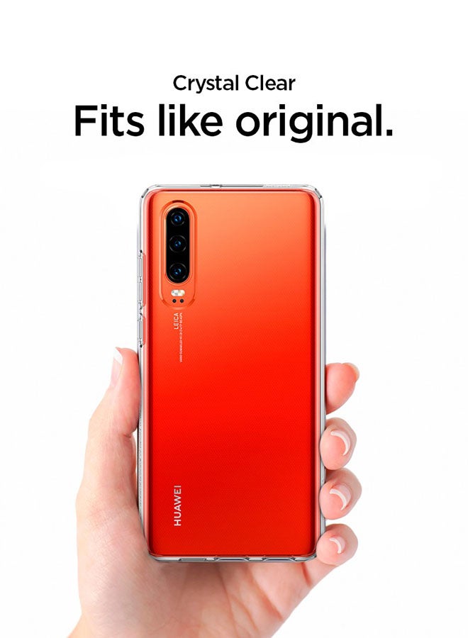 Spigen - Liquid Crystal Case Cover For Huawei P30 6.1Inch Crystal Clear - Image 1
