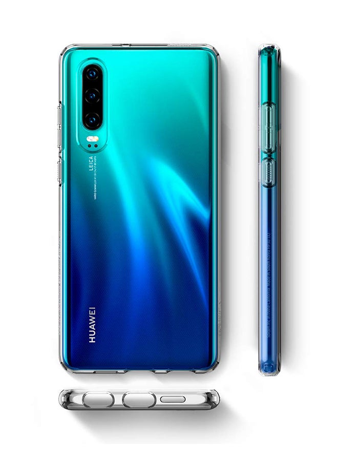 Spigen - Liquid Crystal Case Cover For Huawei P30 6.1Inch Crystal Clear - Image 1