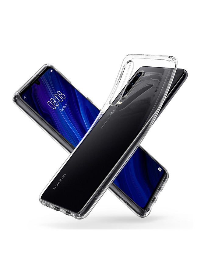 Spigen - Liquid Crystal Case Cover For Huawei P30 6.1Inch Crystal Clear - Image 1