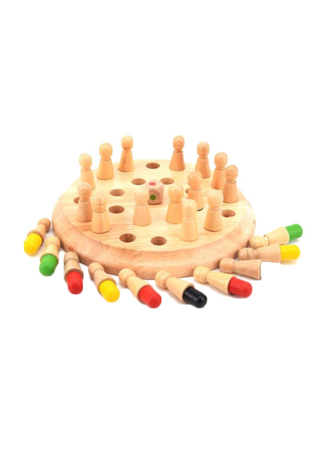 Wooden Memory Chess Toy