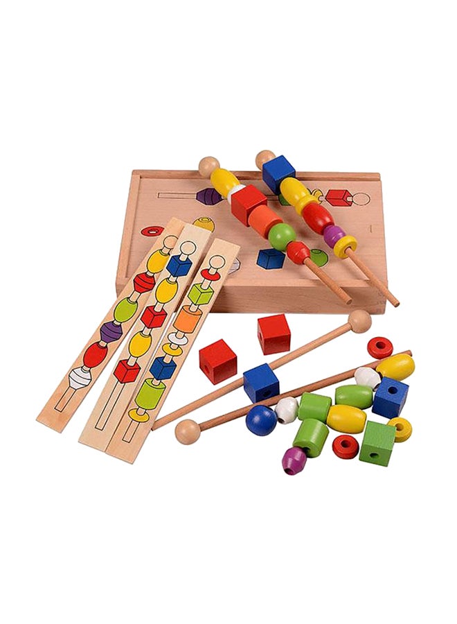 Wooden Beads Box