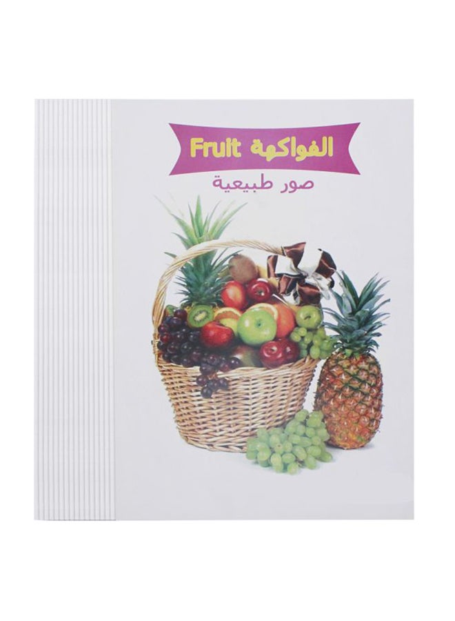 20-Piece Fruit Design Flash Card 