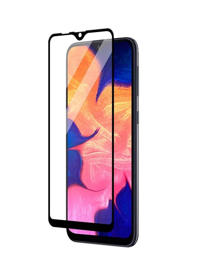 9H Screen Protector For Samsung A10 Clear/Black