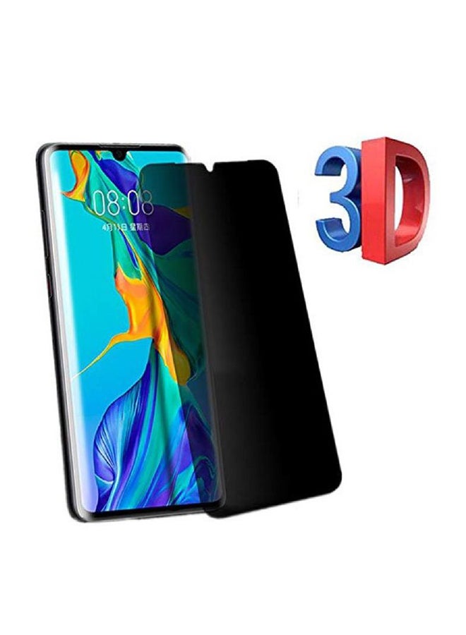 Generic - Privacy Screen Protector For Huawei P30 Pro Black - Image 1