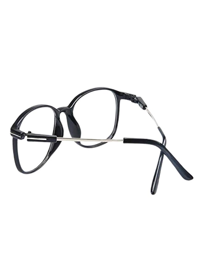نظارة قراءة بإطار بيضاوي كلاسيكي طراز UV400 للنساء - Image 3