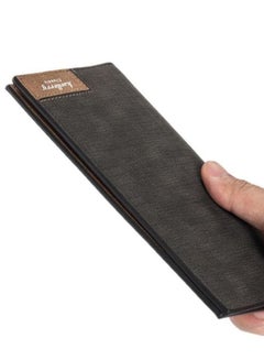 baellerry Classic Faux Leather Bifold Wallet Black  - Image 2