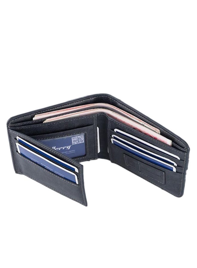 baellerry Leather Bifold Pocket Wallet Black  - Image 2