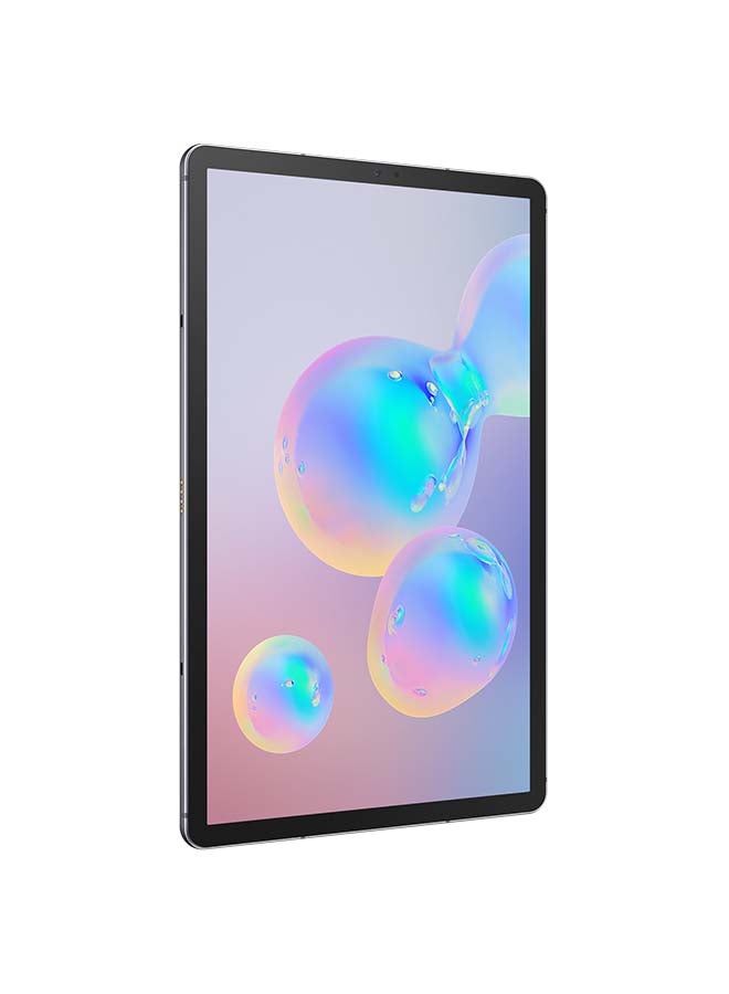 Samsung - Galaxy Tab S6 10.5-Inch, 128GB, Wi-Fi, 4G LTE, Grey - Image 1