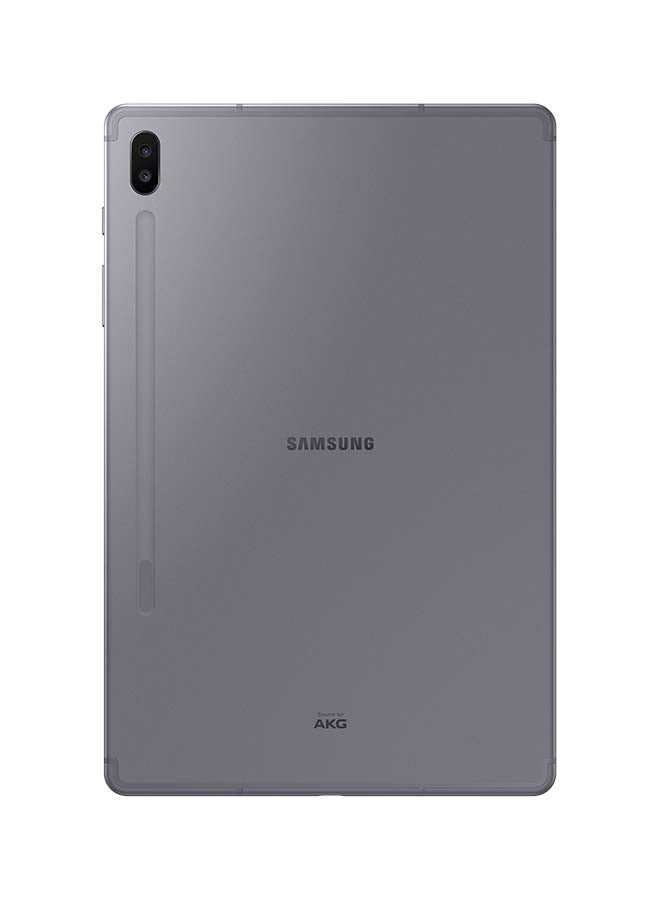 Samsung - Galaxy Tab S6 10.5-Inch, 128GB, Wi-Fi, 4G LTE, Grey - Image 1