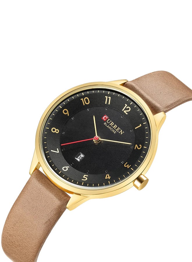 CURREN - girls Leather Analog Wrist Watch C9035L-1 - Image 1