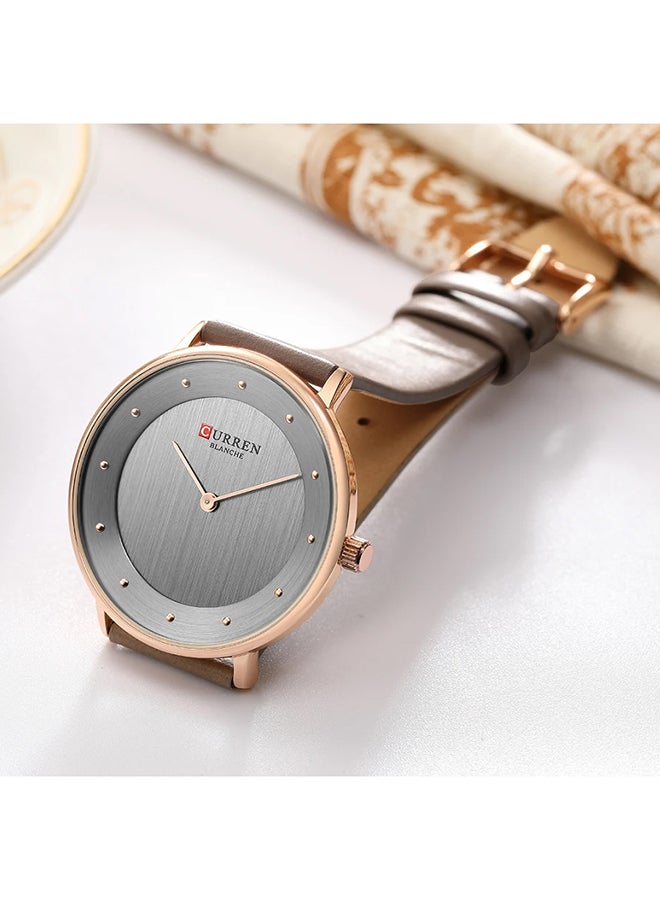 CURREN - girls Leather Analog Wrist Watch C9033L-1 - Image 1