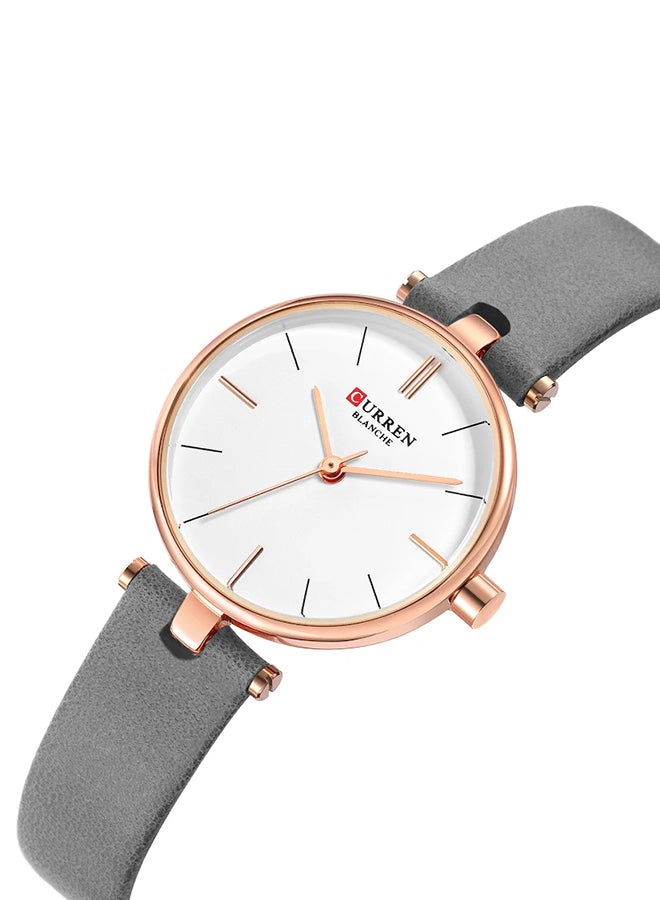 CURREN - girls Leather Analog Wrist Watch C9038L-3 - Image 1