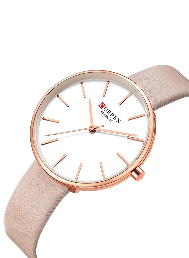CURREN - girls Leather Analog Wrist Watch C9042L-3 - Image 1