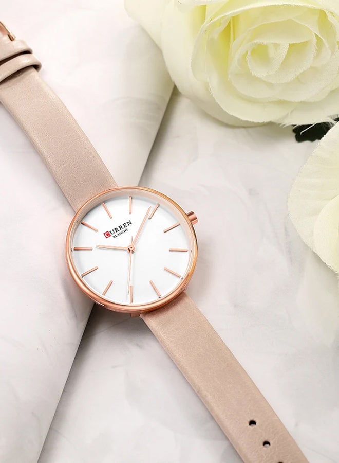 CURREN - girls Leather Analog Wrist Watch C9042L-3 - Image 1