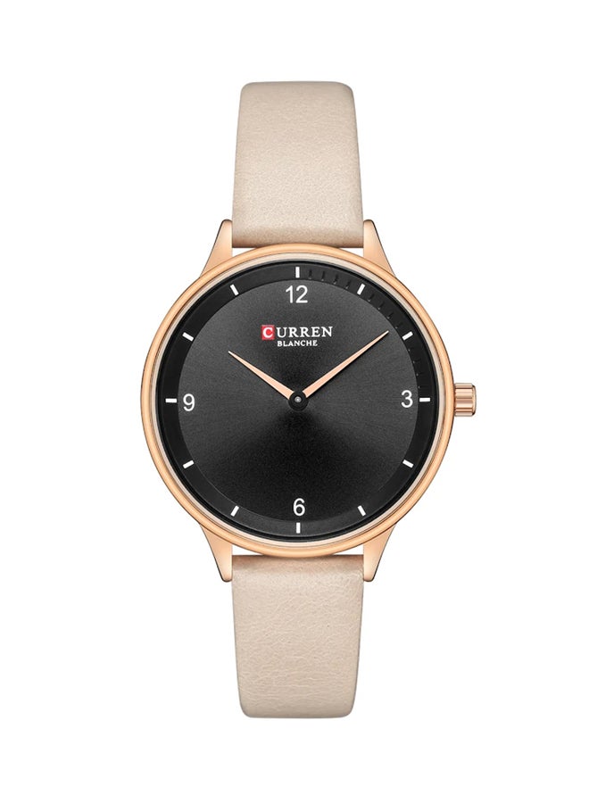 CURREN - girls Leather Analog Wrist Watch C9039L-1 - Image 1