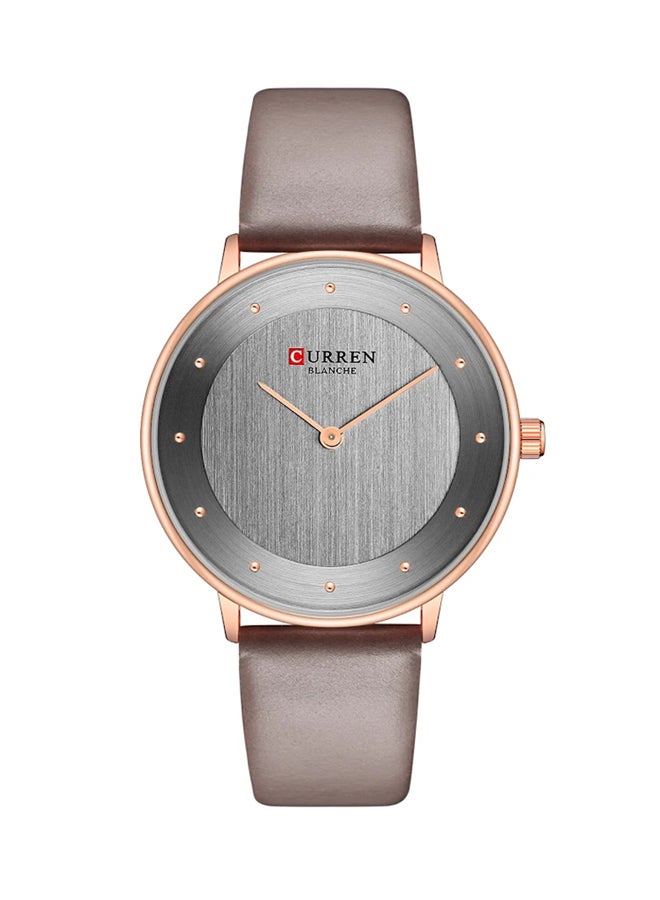 CURREN - girls Leather Analog Wrist Watch C9033L-1 - Image 1