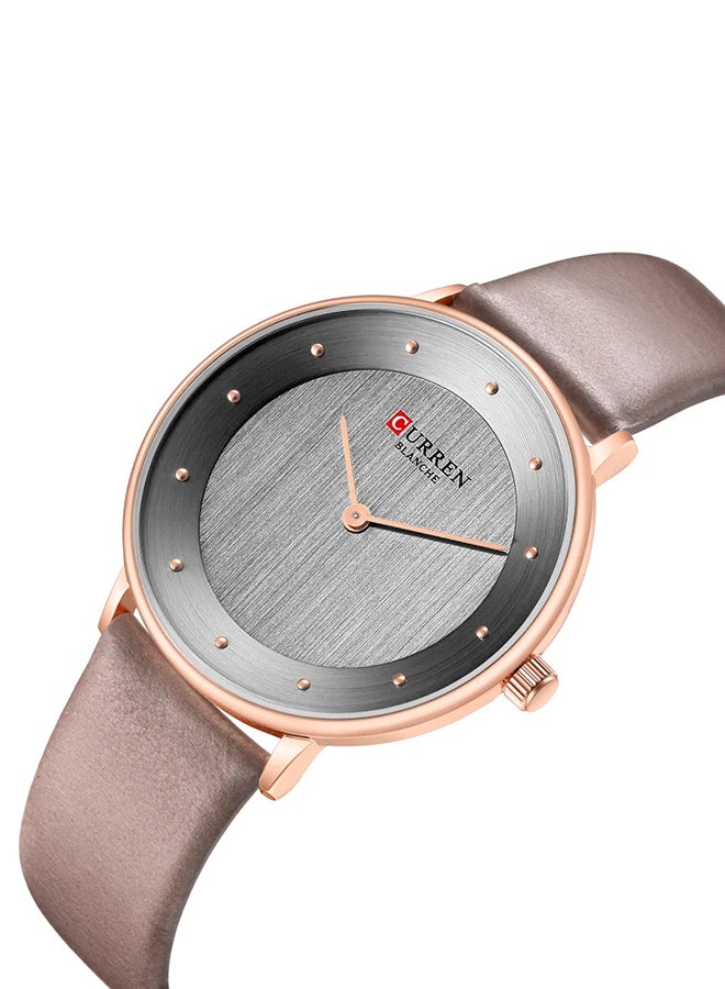 CURREN - girls Leather Analog Wrist Watch C9033L-1 - Image 1