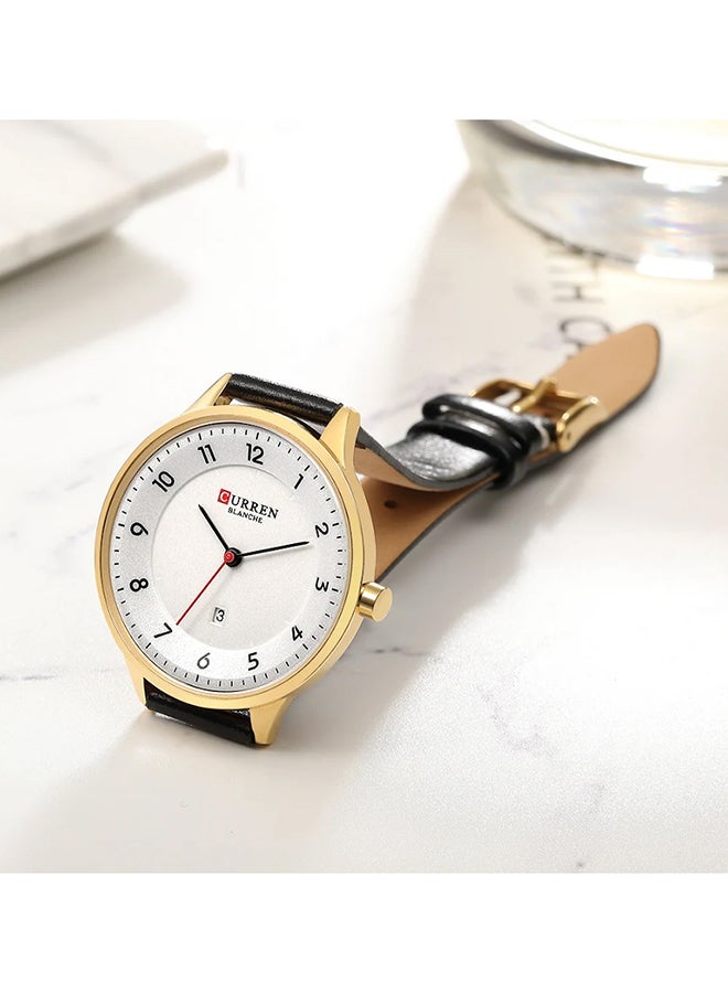 CURREN - girls Leather Analog Wrist Watch C9035L-4 - Image 1