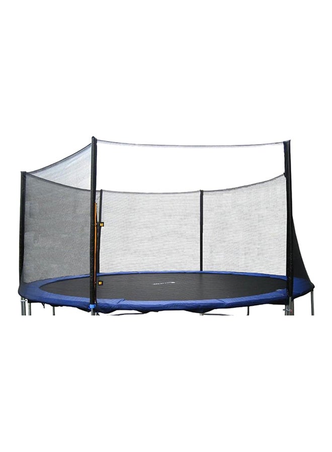 Trampoline With Outer Safety Net
