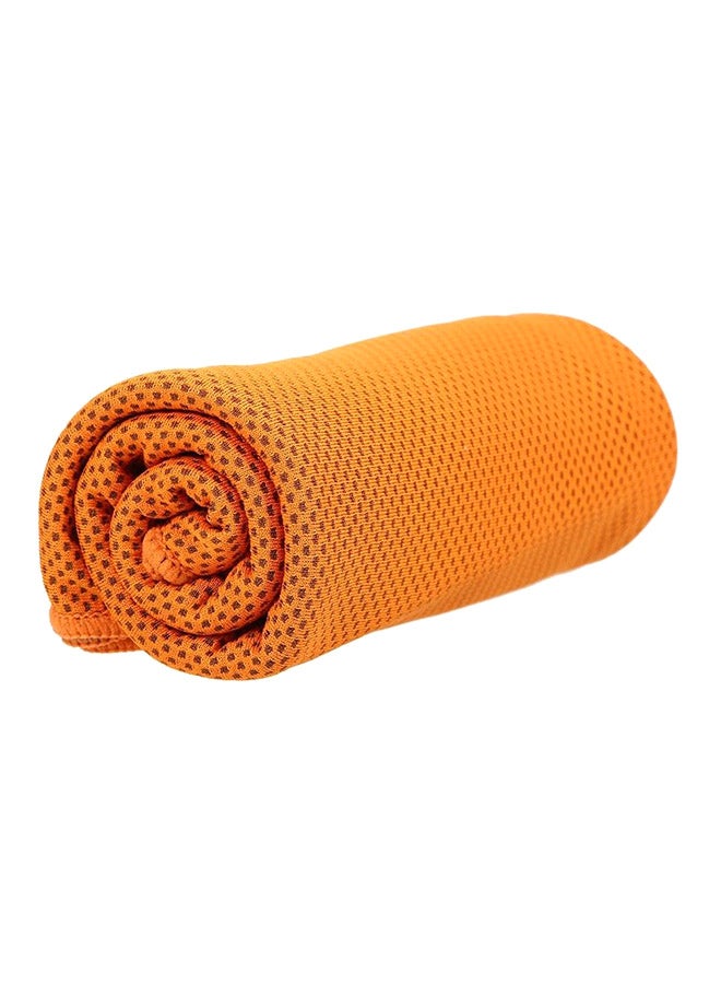 Generic Sweat-absorbent Cooling Towel - Orange 100x30cm  - Image 3
