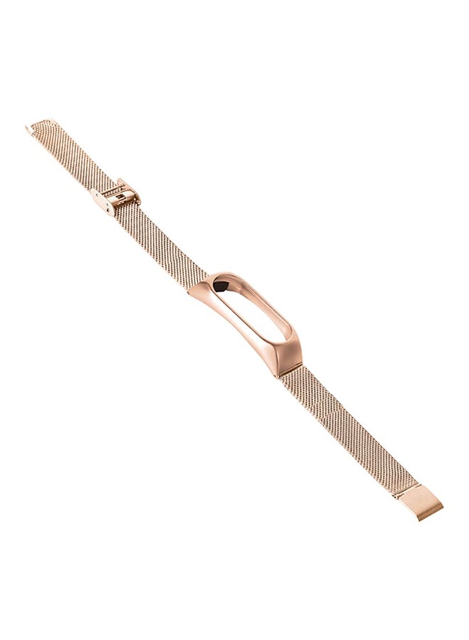 Replacement Strap For Xiaomi Mi Band 2 Rose Gold - Image 3