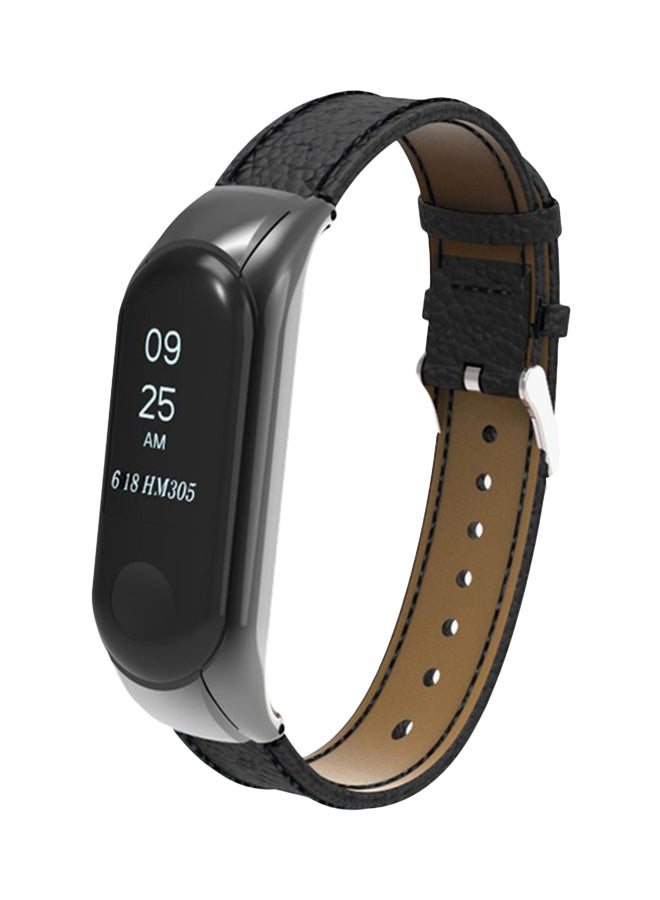 Voberry Replacement Band For Xiaomi Mi Band 3 Black - Image 2