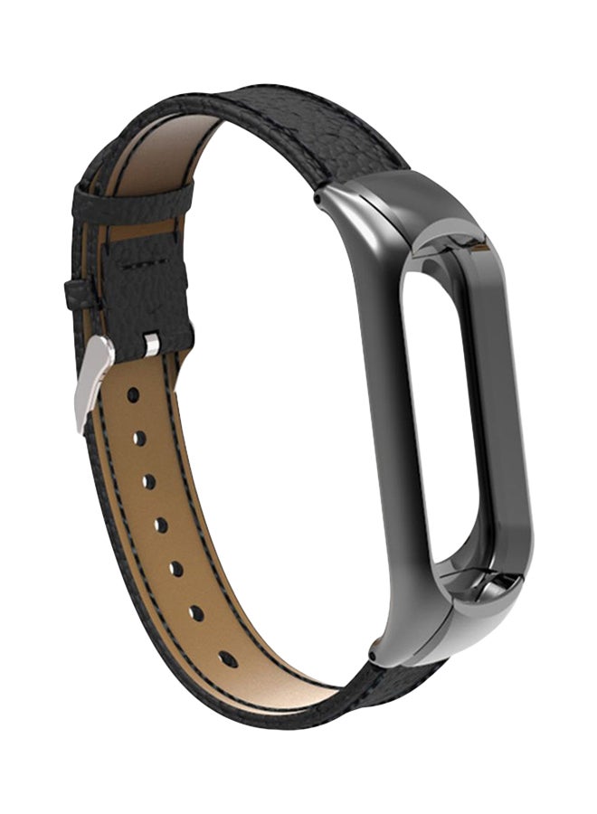 Voberry Replacement Band For Xiaomi Mi Band 3 Black - Image 3