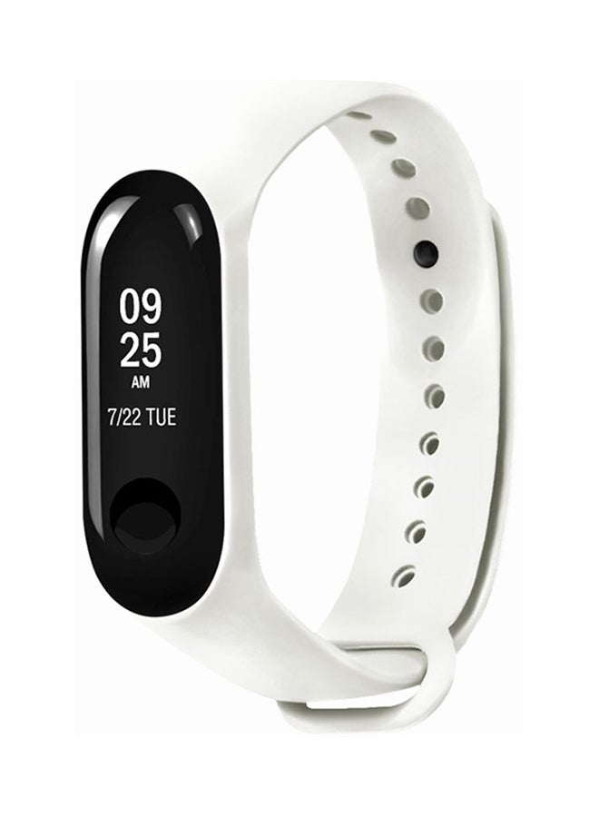 Voberry Replacement Band For Xiaomi Mi Band 3 White  - Image 3