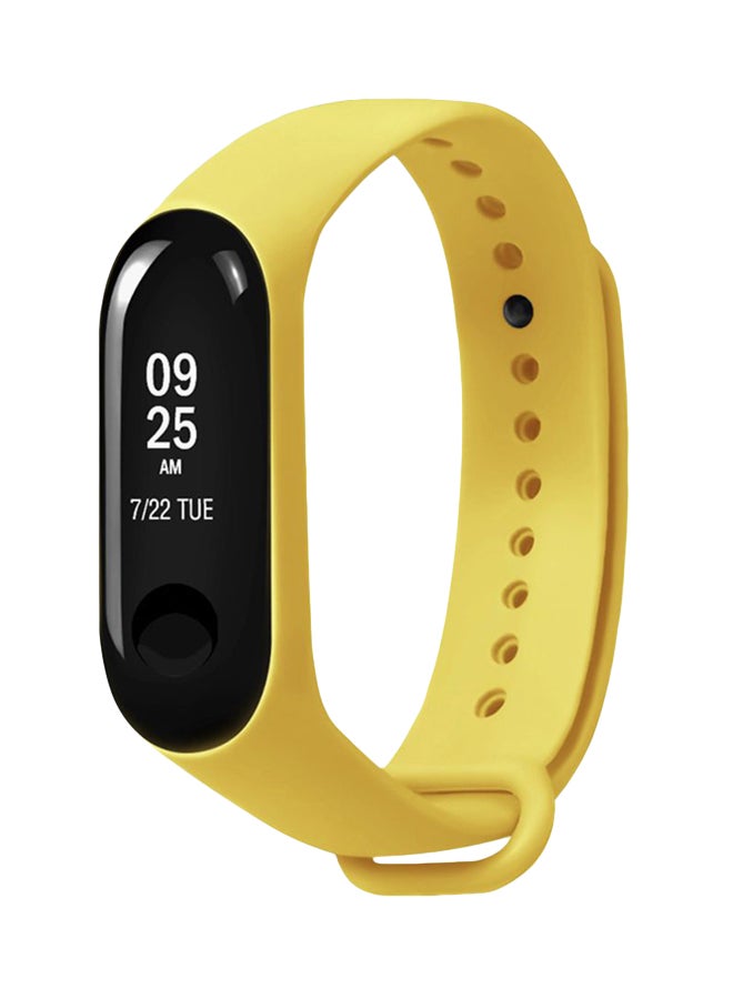 Voberry Replacement Band For Xiaomi Mi Band 3 Yellow  - Image 3