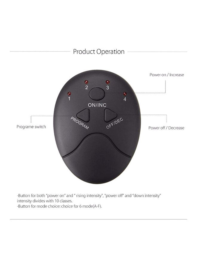 طقم جهاز تدليك وتحفيز العضلات الإلكتروني - Image 4