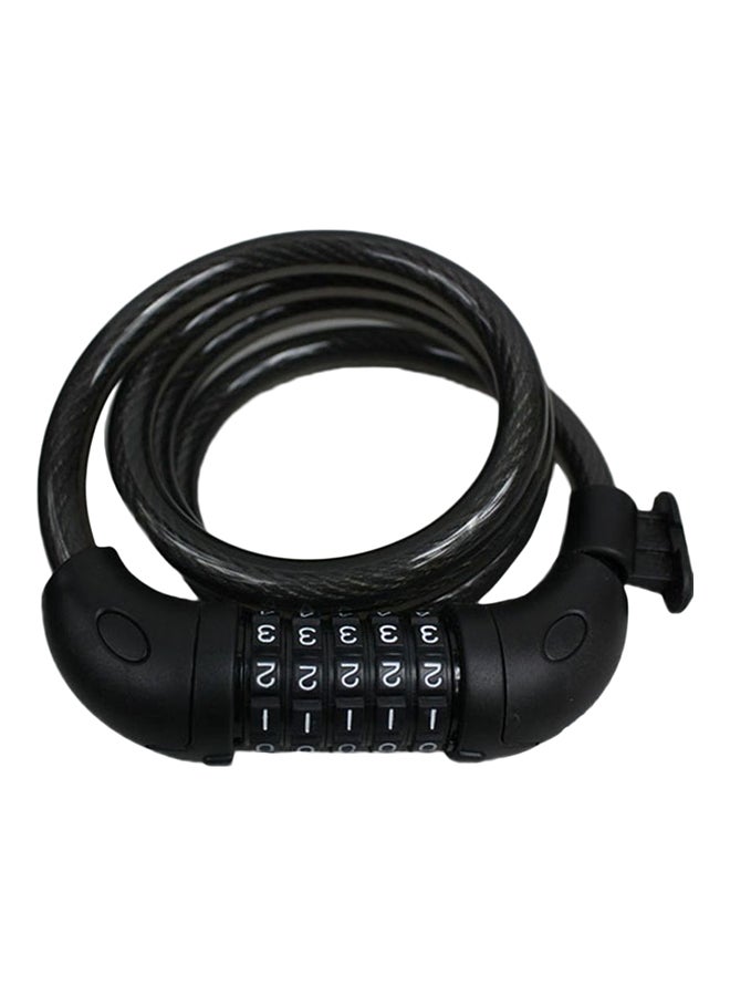 5 Digit Bicycle Security Code Lock Cable Normal - Image 2
