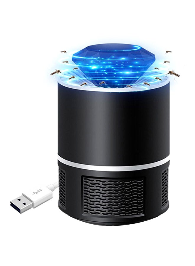 مصباح كهربائي مزود بمنفذ USB قاتل للناموس للتخييم أسود 19.5x13.0x13.0سم