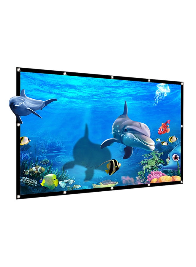 120-Inch Projection Screen 2V72-2 White - Image 2