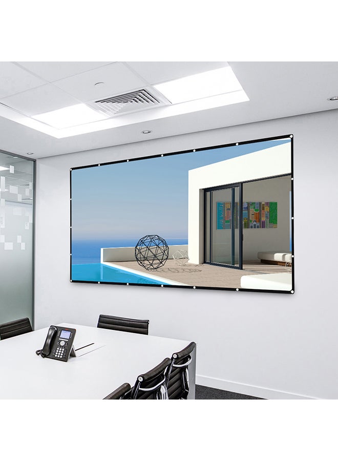 120-Inch Projection Screen 8V71 White - Image 4