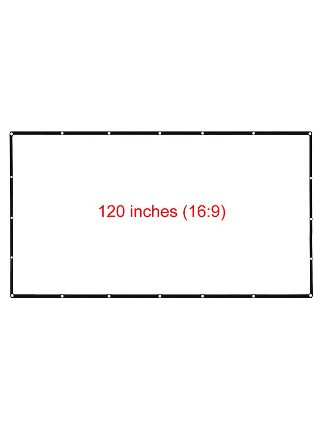120-Inch Projection Screen 8V71 White - Image 3