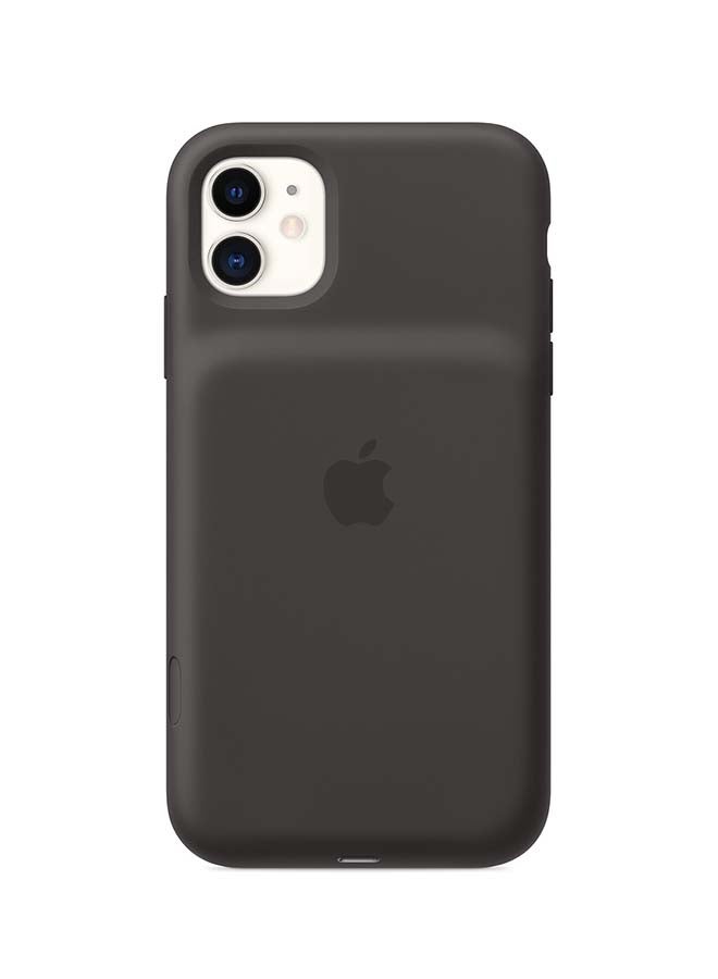 Apple - Smart Battery Case For Apple iPhone 11 Black - Image 1