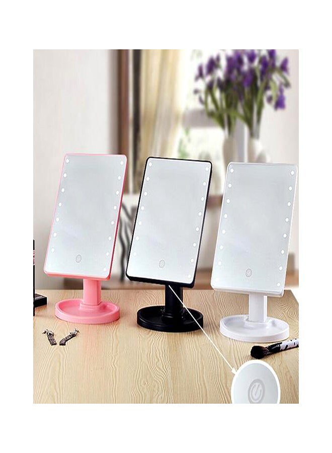 LED Touch Screen Professional Vanity Makeup Mirror Black - Image 2