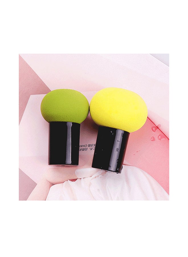 6-Piece Mushroom Head Makeup Sponge Set Multicolour - Image 3