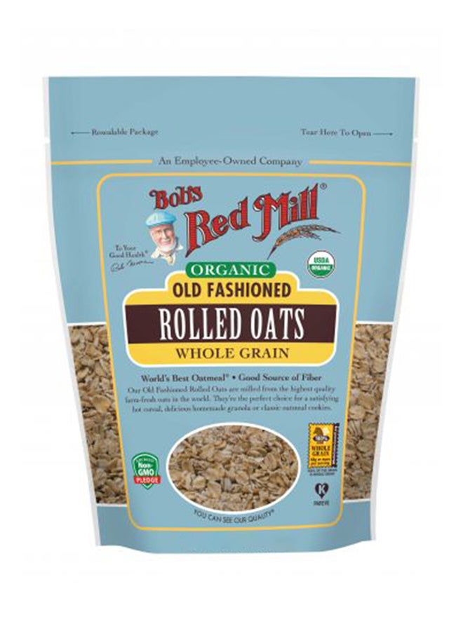 Bob's Red Mill Organic Old Fashioned Rolled Oats 454grams - Image 1