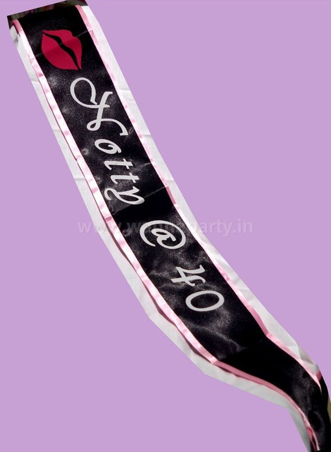 Wanna Party Notty 40 Printed Sash  - Image 2